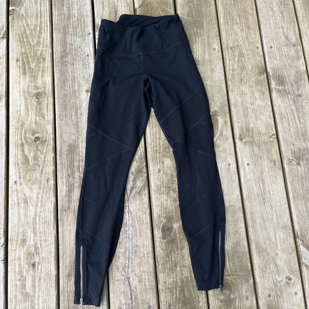 ** Athleta Black Sophia Street Tight High Waisted Leggings Small